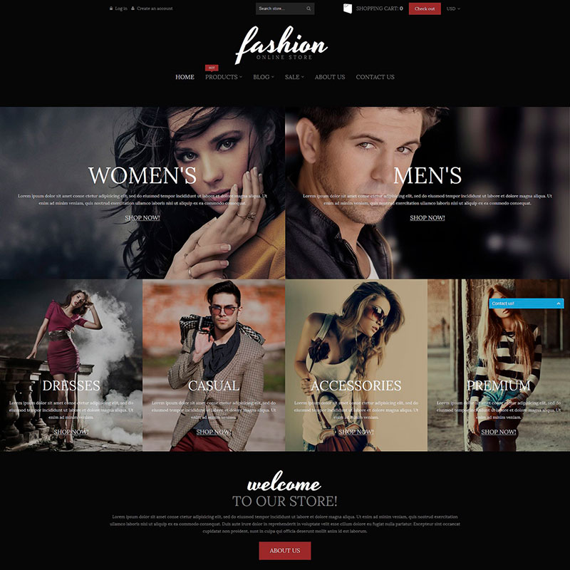 Fashion Online Store - Shopify Theme